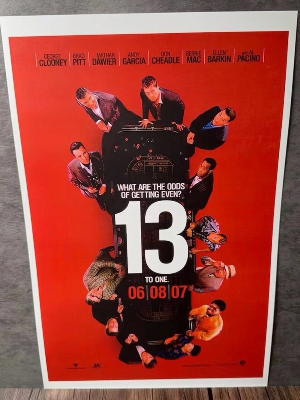 Ocean's Thirteen (2007) Movie Poster Print - 11x17" Mini Poster